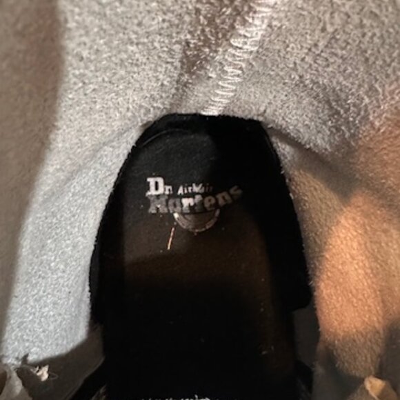 Dr. Martens Air Wair Boots White Woman's Size 6 m - Picture 7 of 14